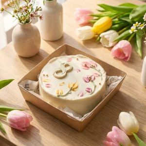 Лимитированный выпуск бенто-торт к 8 марта  №1