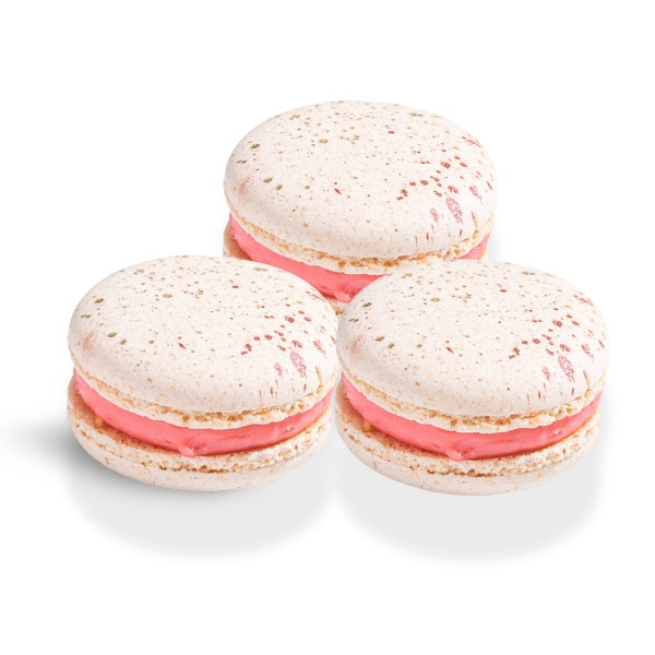 Макарони Клубника-ваниль (4шт)