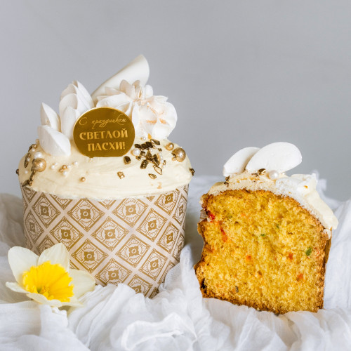 Кулич с цукатами