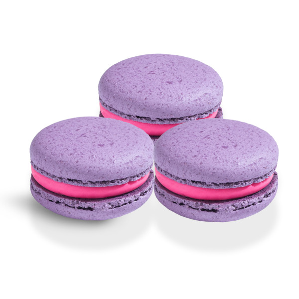 Макарони лаванда-смородина (4 шт)