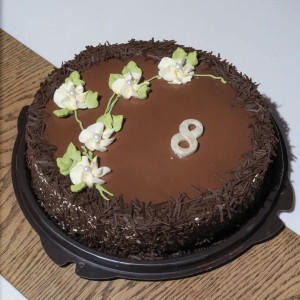 Торт "Зимняя вишня"